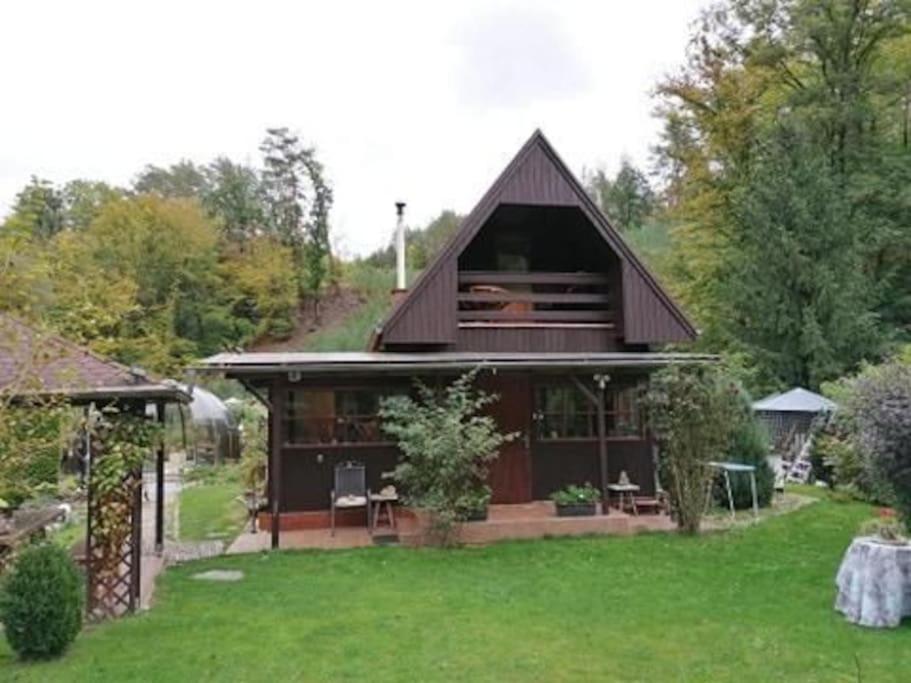 Charming cottage KLARA Nature&Privacy near Prague Male Kysice Exteriör bild